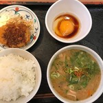 草津パーキングエリア(上り線)フードコート - 豚汁定食