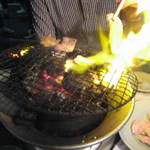 炭火焼 ゆうじ - またしても台風による火力強化！