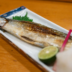 光寿司 - 2018.9 新さんま塩焼 大（400円）