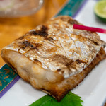 光寿司 - 2018.9 たちうお塩焼（750円）竹岡産