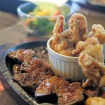 薪焼きハンバーグと厚切りステーキ　薪たま - 