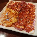 肉料理 大森 - タン下、ツラミ、ハラミ、特上シマチョウ