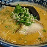 らぁめん みそ家 - 味噌つけ麺のスープ