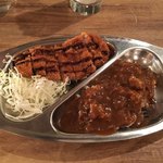 Bar Geranium - Ｌカツカレー1000円