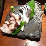 旬酔基じ - しめ鯖〜♬︎ ん？タコも付いてきた（笑）