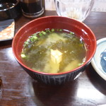 朝市寿司 - 味噌汁