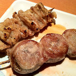 鳥芳 - 皮、ベーコン巻