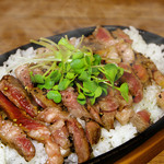 コーヒーアンドバー ハイエイトカフェ - 818ステーキライス