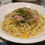 パスタの店　山猫軒 - ナポリタン白です☆　2018-0923訪問