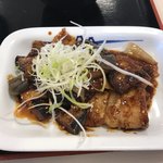 Matsuya - 豚と茄子の辛味噌炒め定食