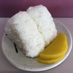 宝来軒 - おむすび一皿100円