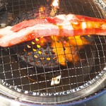 Jukusei Yakiniku Ichiban - 壷カルビ…浸かってない部分あるけど、なんてったって秘伝の壷だから。