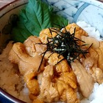 片倉うに屋 - うに丼(並盛)(2018.09)