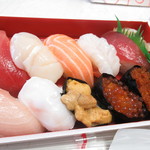 Supaa Kusu - さかなやの寿司　流氷　１０５８円（税込）【２０１８年９月】