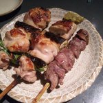 鳥一代 - ねぎまと砂肝でございます