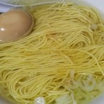 塩そば専門店 桑ばら - 鮪の脳天小丼と塩かけそばの定食(某日の裏そば)