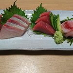Numaduumiichi - カンパチ、マグロ、オゴ鯛
