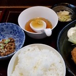 Mentei Sakae - 本日の定食 500円