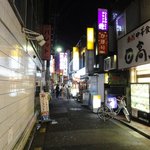 天七 - 北千住駅西口の飲み屋街