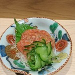 割烹 熊谷 - 鯛の塩辛