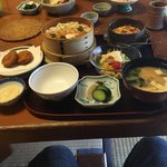 北海料理と旬の味 のむら - 私のカニわっぱ膳2000円です。美味しい味噌汁が付きます。