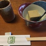 北海料理と旬の味 のむら - 私のカニ味噌豆腐です。上品な味が好みです。