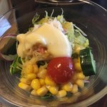 北海料理と旬の味 のむら - 私のカニサラダ、カニ御膳よりはカニ少な目です。