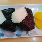 中華そば つばさ - むすび(2ケ) ¥200