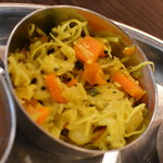 アーンドラ・ダイニング - ランチ・ミールス（１，２９０円）の『ポリヤル』２０１８年８月