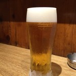 粉吉うどん - 生ビールって…、罪…