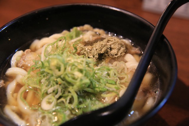 加寿屋　法善寺　かすうどん>