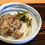 ふる里うどん  - 肉ぶっかけ冷