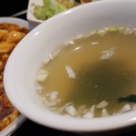 白石中華食堂 BOO - スープです。