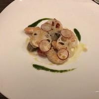 エリタージュ - 二品目、エビのマリネ