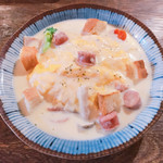 カフェトーチカ - チーズフォンデュ オムライス