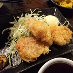 金町製麺 - ハムカツ