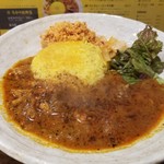 SPICY CURRY 魯珈 - スリランカ風辛口チキンカレー＋ポルサンボル