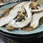 竹松旅館 - 料理写真:松茸馬肉すき焼き