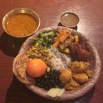 カスタマンダップ 大塚 - この日はネワリサマエバジセット1280円