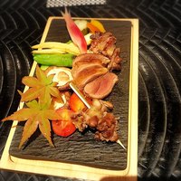 鳥と手打ち蕎麦 とり数寄 東急プラザ銀座店 - 鴨3種盛り 