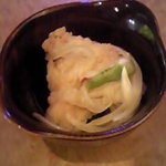 我が家 - お通し（鰺の南蛮漬け）
