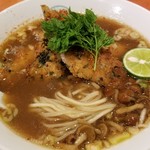 麺屋 六感堂 - 秋刀魚づくしなめこ蕎麦