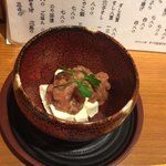 鯛酒盗クリームチーズ