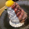 肉屋食堂 - 「ローストビーフ丼」 （ダブルでご飯の量は中）