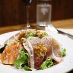 ビストロ フクモト - プロシュートとクルミのシーザーサラダ（ハーフ）600円