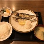 巣鴨ときわ食堂 - 【2018年05月】いわしの塩焼定食＠950円。