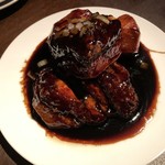 黒猫夜 - △黒酢酢豚1,600円