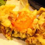 すし太郎 - 脱皮ガザミの唐揚げ
