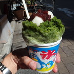 こぼれそうな宇治あずきミルクあん