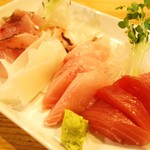 お刺身の盛り合わせ